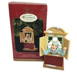 Hallmark Keepsake Ornament Away To The Window The Night Before Christmas 1997